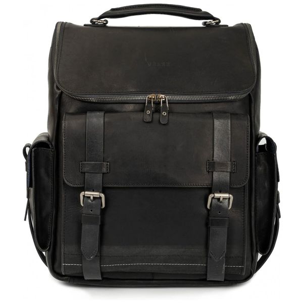 Mochila-Masculina-para-Laptop-de-Couro-Fosco-VELEZ-Preto-foto-0