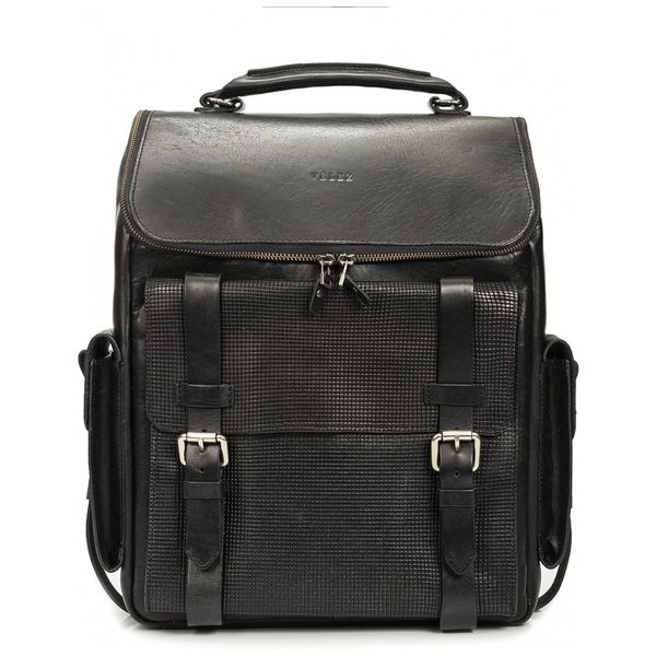 Mochila-Masculina-para-Laptop-de-Couro-VELEZ-Preto-foto-0