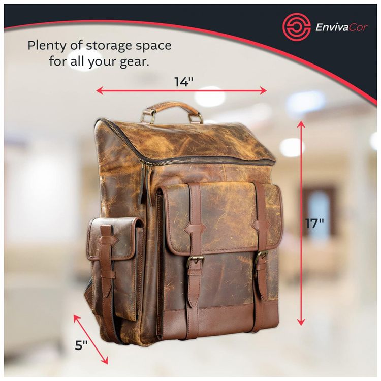 Mochila-Masculina-para-Laptop-de-Couro-ENVIVACOR-Marrom-foto-2