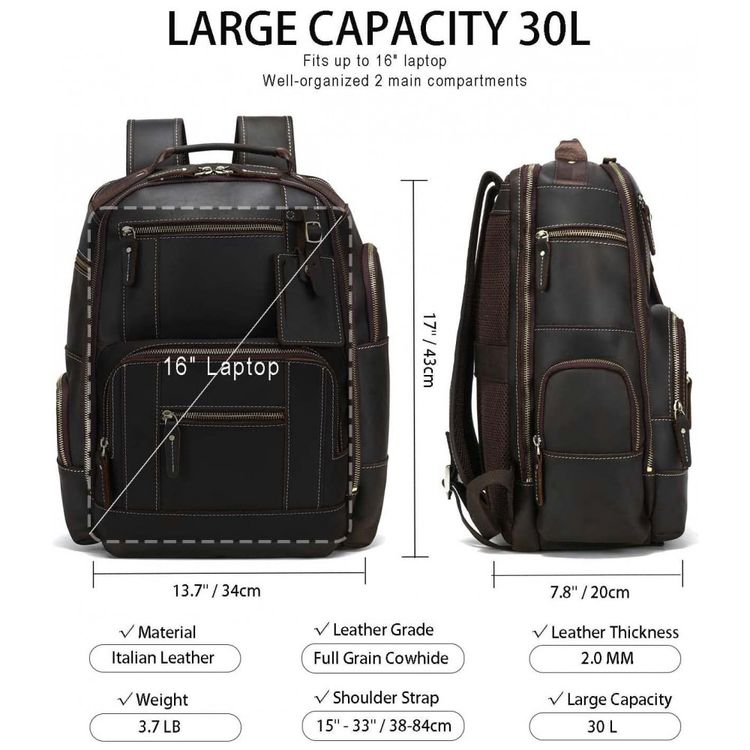 Mochila-Masculina-para-Laptop-39cm-30L-de-Couro-TAERTII-foto-2