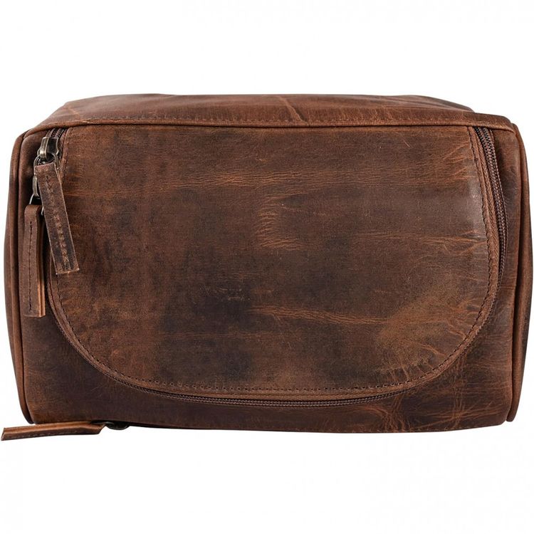 Necessaire-Masculina-de-Couro-ELIZO-Marrom-foto-5