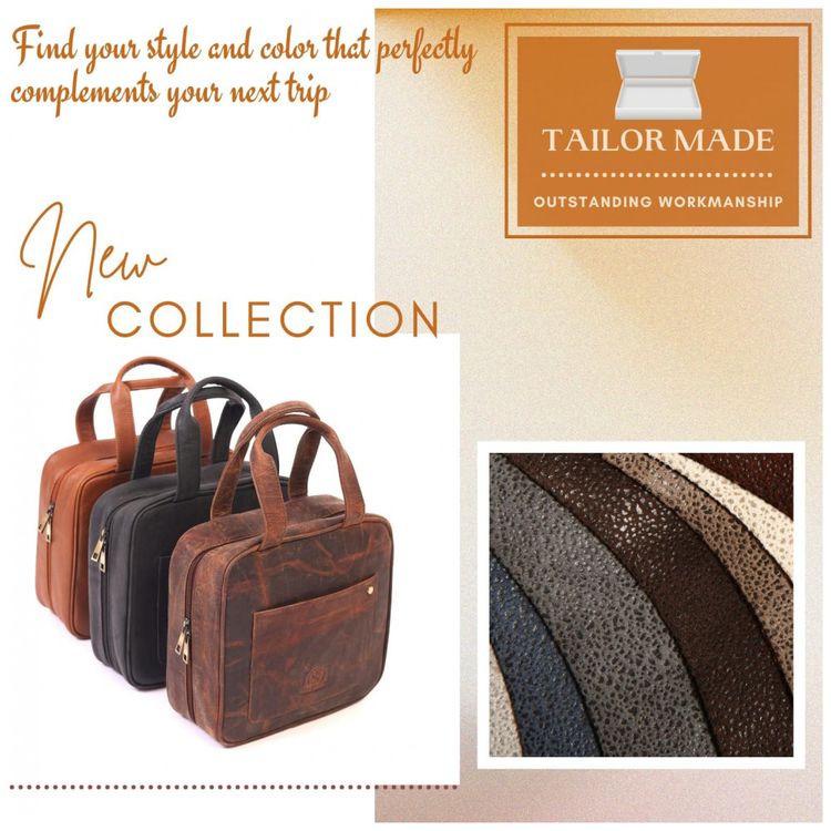Necessaire-Masculina-de-Couro-SAM-JAMES-Marrom-Claro-foto-5