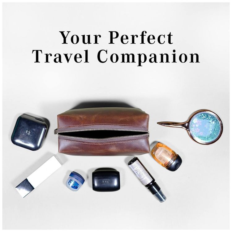 Necessaire-Masculina-de-Couro-LUXEORIA-Marrom-foto-2