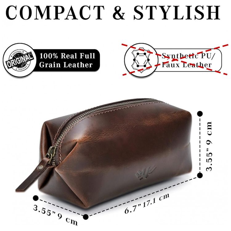 Necessaire-Masculina-de-Couro-LUXEORIA-Marrom-foto-3