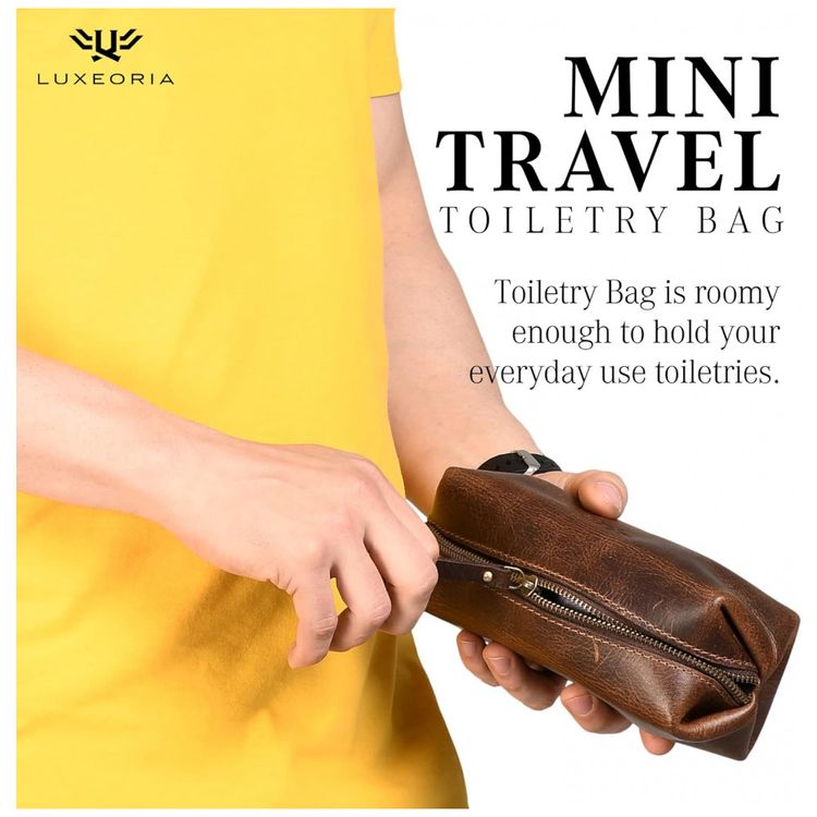 Necessaire-Masculina-de-Couro-LUXEORIA-Marrom-foto-4
