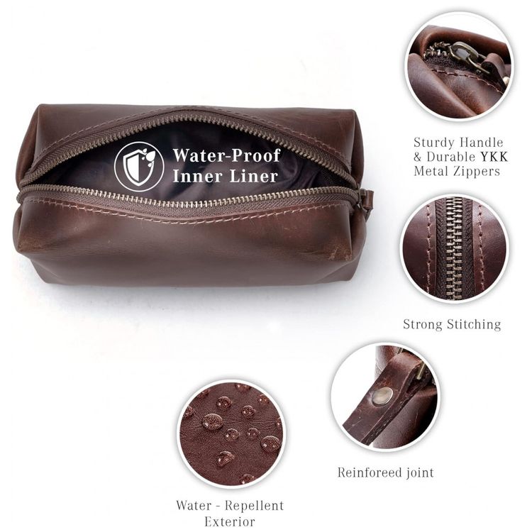 Necessaire-Masculina-de-Couro-LUXEORIA-Marrom-foto-5