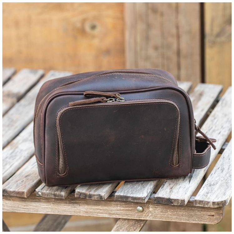 Necessaire-Masculina-Vintage-de-Couro-POLARE--Marrom-foto-1