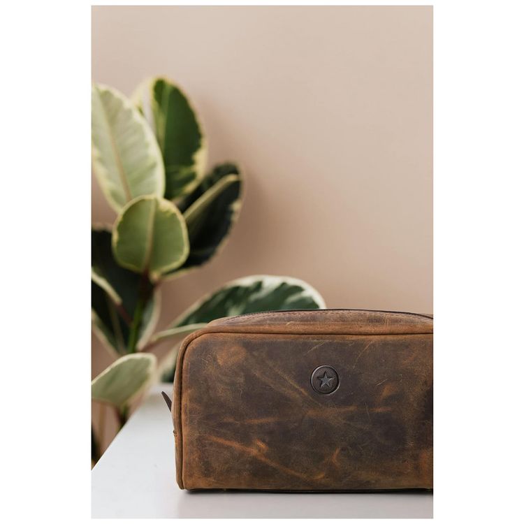 Necessaire-Masculina-de-Couro-AARON-LEATHER-GOODS-VENDIMIA-foto-1