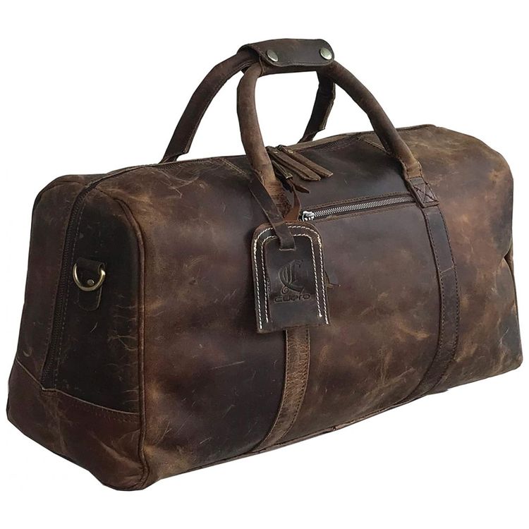 Bolsa-de-Viagem-Masculina-C-Classica-de-Couro-CUERO-Marrom-foto-0