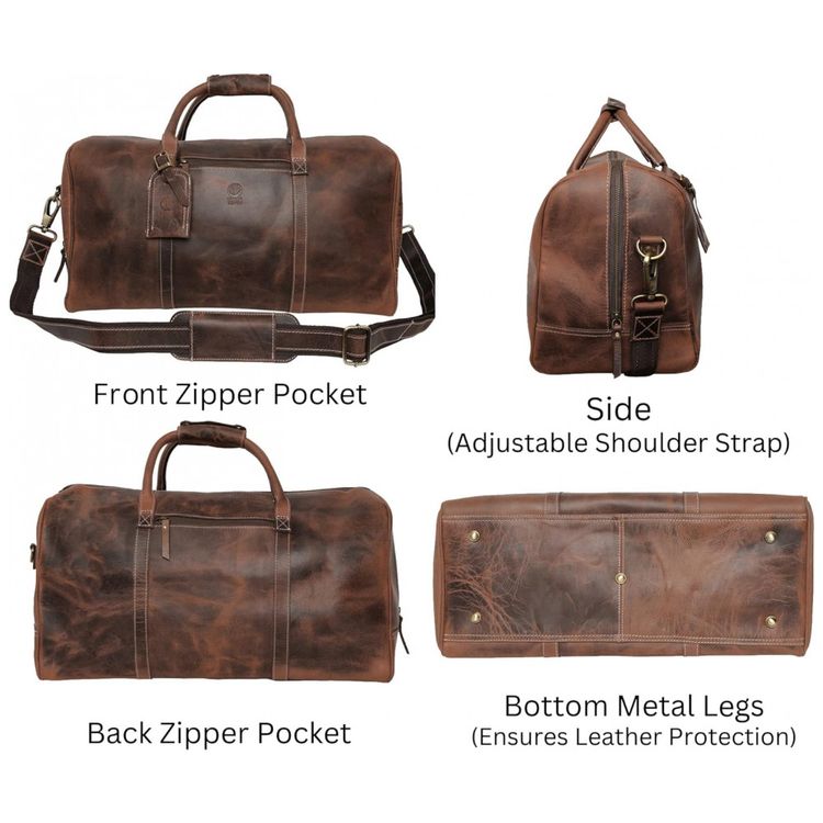 Bolsa-de-Viagem-Masculina-Rustic-Town-Classica-de-Couro-foto-4