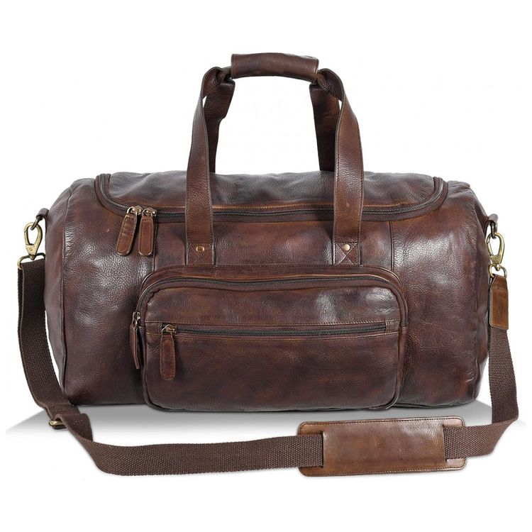 Bolsa-de-Viagem-Masculina-Classica-de-Couro-ESTALON-Marrom-foto-0
