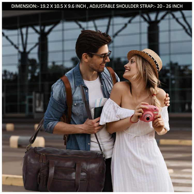 Bolsa-de-Viagem-Masculina-Classica-de-Couro-ESTALON-Marrom-foto-4