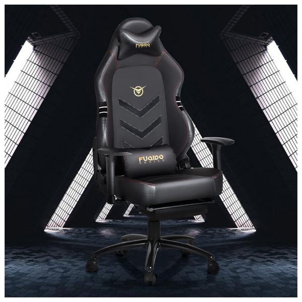 Cadeira-Gamer-Ergonomica-Giratoria-com-Apoio-de-Bracos-3D-e-foto-0