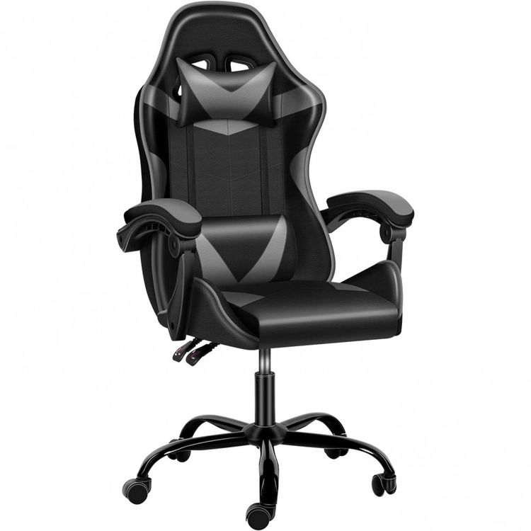 Cadeira-Gamer-Ergonomica-Giratoria-com-Altura-Ajustaveis-foto-0