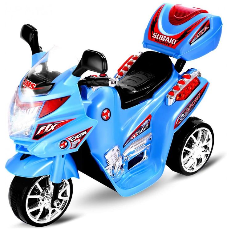 Moto-Eletrica-Infantil-HONEY-JOY-a-Bateria-6V-3-Rodas-com-foto-5