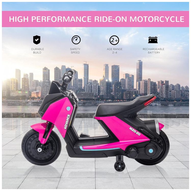 Moto-Eletrica-Infantil-a-Bateria-6V-com-Sons-e-Luzes-Idade-foto-3