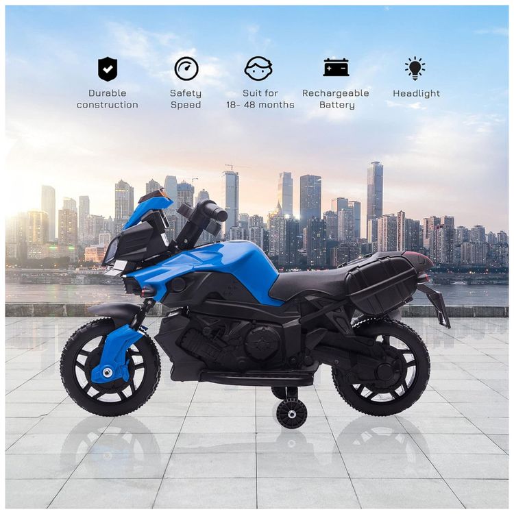 Moto-Eletrica-Infantil-a-Bateria-6V-com-Sons-e-Luzes-Idade-foto-3