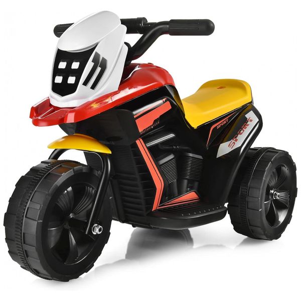 Moto-Eletrica-Infantil-a-Bateria-6V-3-Rodas-com-Sons-e-foto-0