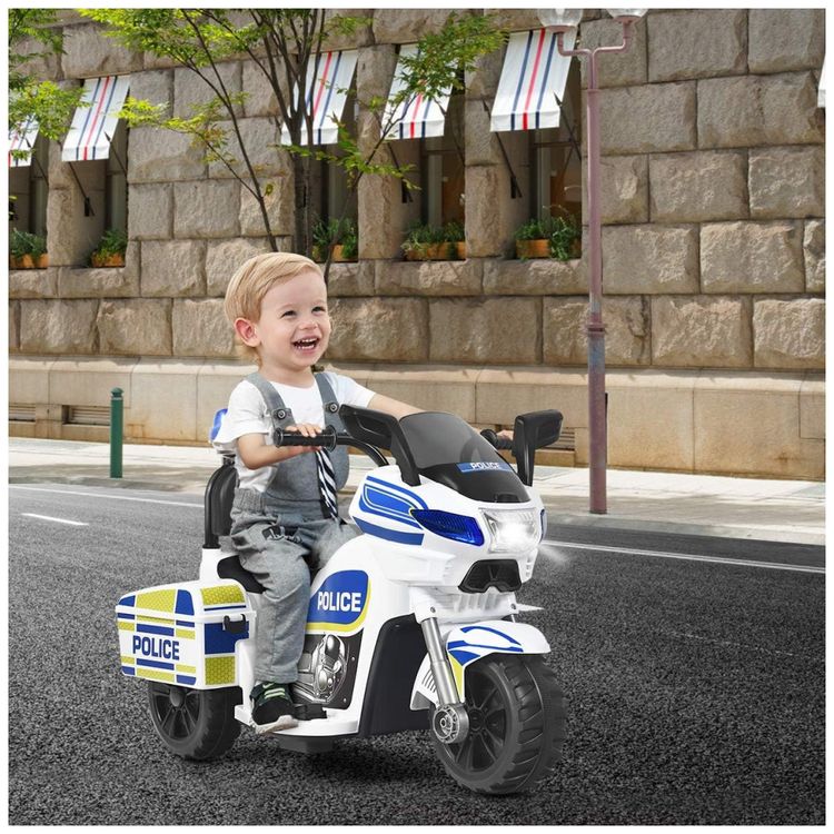Moto-Eletrica-Infantil-HONEY-JOY-a-Bateria-6V-3-Rodas-com-foto-1