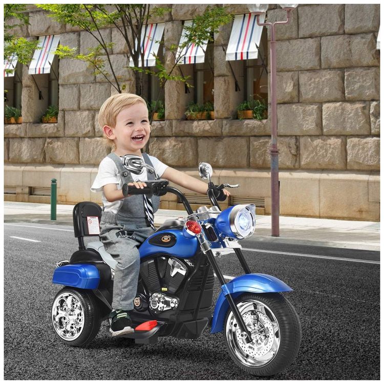 Moto-Eletrica-Infantil-HONEY-JOY-a-Bateria-6V-3-Rodas-com-foto-5