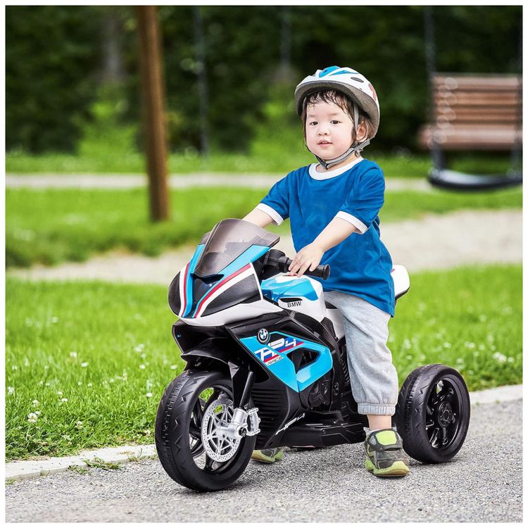 Moto-Eletrica-Infantil-a-Bateria-12V-3-Rodas-com-Sons-BMW-foto-1