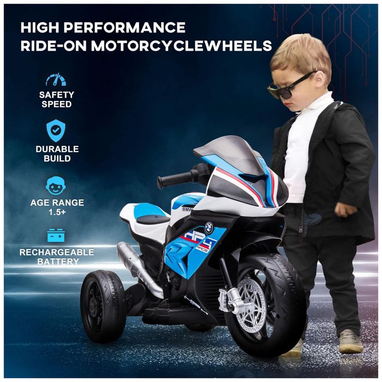 Moto-Eletrica-Infantil-a-Bateria-12V-3-Rodas-com-Sons-BMW-foto-3