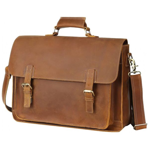 Bolsa-Maleta-de-Couro-Unissex-para-Laptop-UBANT-Marrom-foto-0