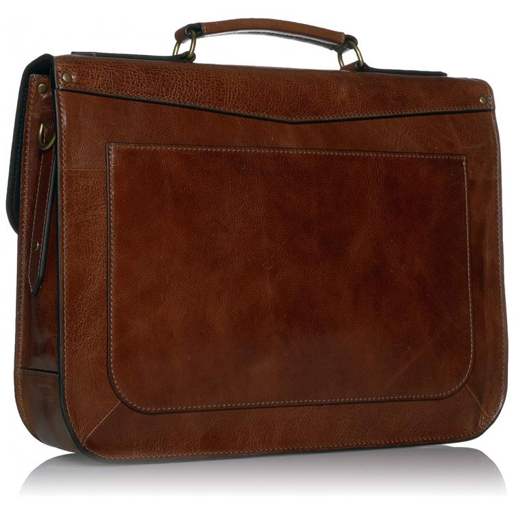 Bolsa-Maleta-Fossil-de-Couro-Unissex-para-Laptop--Marrom-foto-1