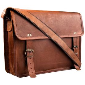 Bolsa-Maleta-de-Couro-Unissex-para-Laptop-RUSTIC-TOWN-foto-0