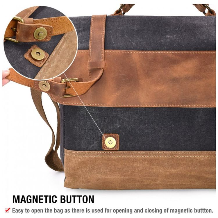 Bolsa-Maleta-Couro-de-Cavalo-Unissex-para-Laptop-NEWHEY-foto-2
