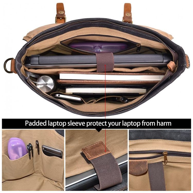 Bolsa-Maleta-Couro-de-Cavalo-Unissex-para-Laptop-NEWHEY-foto-3