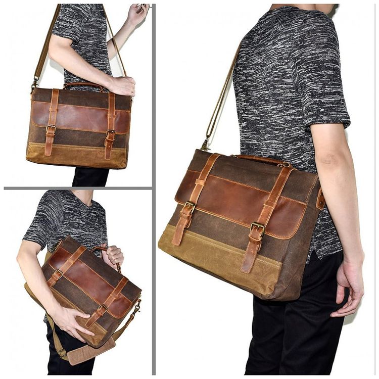 Bolsa-Maleta-Couro-de-Cavalo-Unissex-para-Laptop-NEWHEY-foto-5