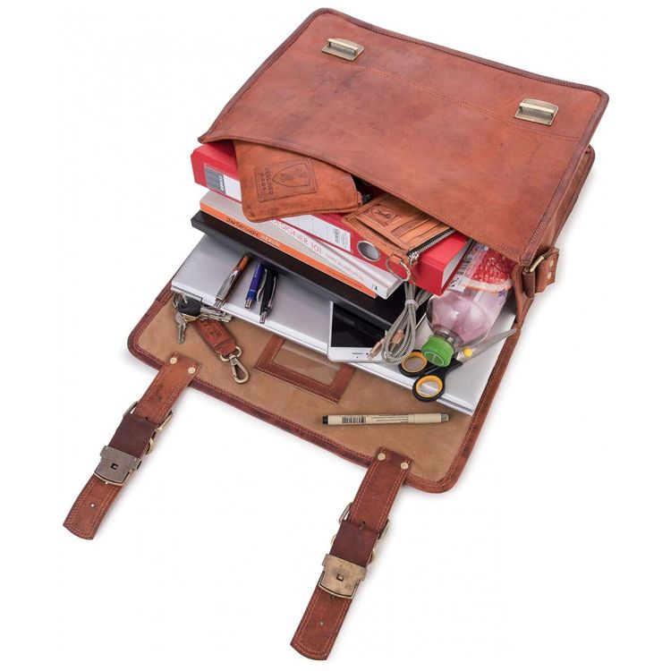 Bolsa-Maleta-de-Couro-Unissex-para-Laptop-BERLINER-BAGS-foto-4