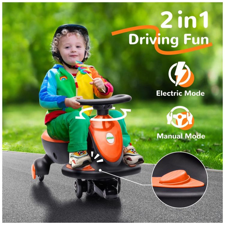 Carro-Infantil-Eletrico-2-em-1-1-Assento-com-Sons-ANPABO-foto-1