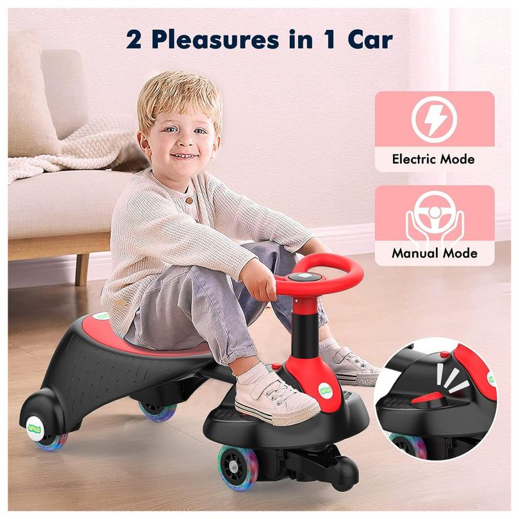 Carro-Infantil-Eletrico-2-em-1-1-Assento-com-Sons-ANPABO-foto-1