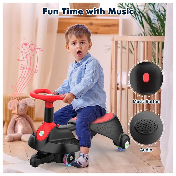 Carro-Infantil-Eletrico-2-em-1-1-Assento-com-Sons-ANPABO-foto-4