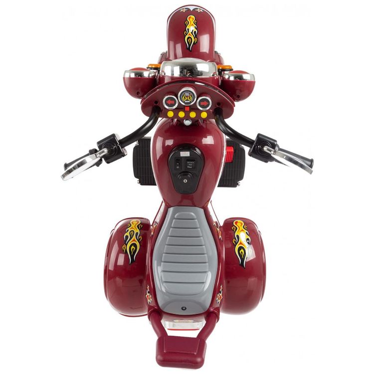 Moto-Eletrica-Infantil-com-Re-e-Farois-Movida-a-Bateria-6V-foto-5