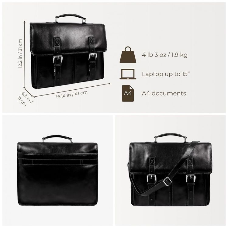 Bolsa-Maleta-Time-Resistance-de-Couro-Masculina-para-Laptop-foto-3
