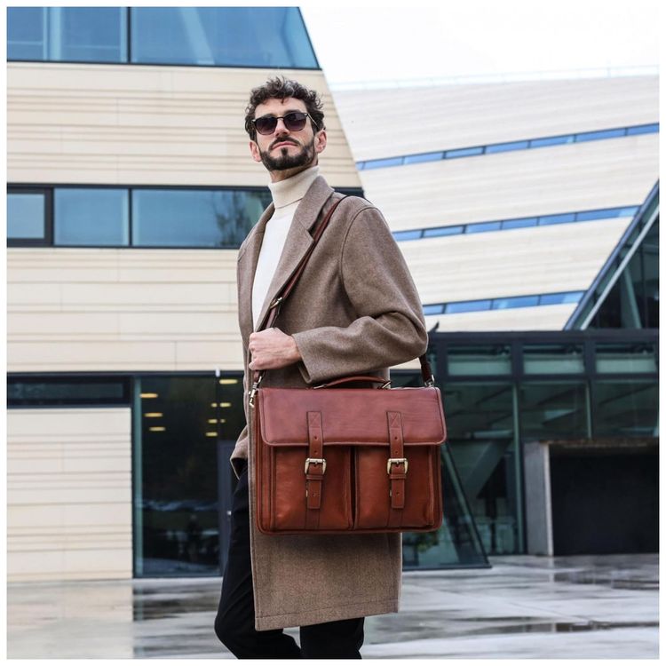 Bolsa-Maleta-de-Couro-Masculina-para-Laptop-TIME-foto-2