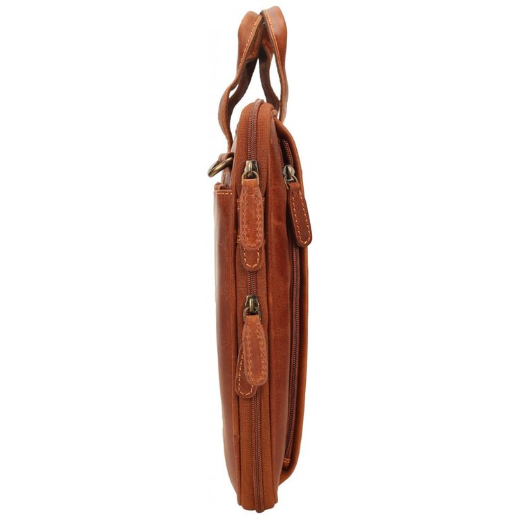 Bolsa-Maleta-de-Couro-Masculina-para-Laptop-PITAARA-Marrom-foto-1
