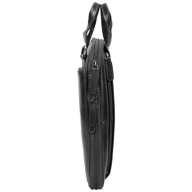 Bolsa-Maleta-Pitaara-de-Couro-Masculina-para-Laptop--Preta-foto-1