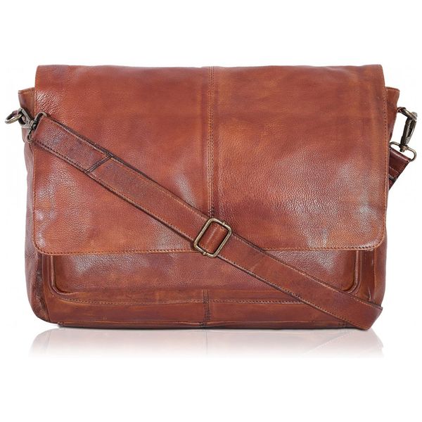 Bolsa-Maleta-Oak-Leathers-de-Couro-Masculina-para-Laptop-foto-0