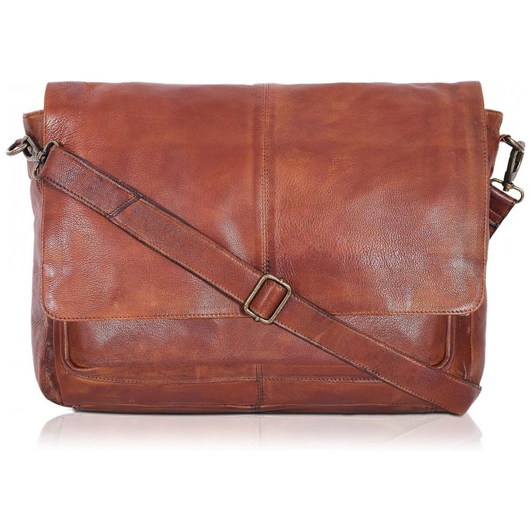Bolsa-Maleta-Oak-Leathers-de-Couro-Masculina-para-Laptop-foto-0