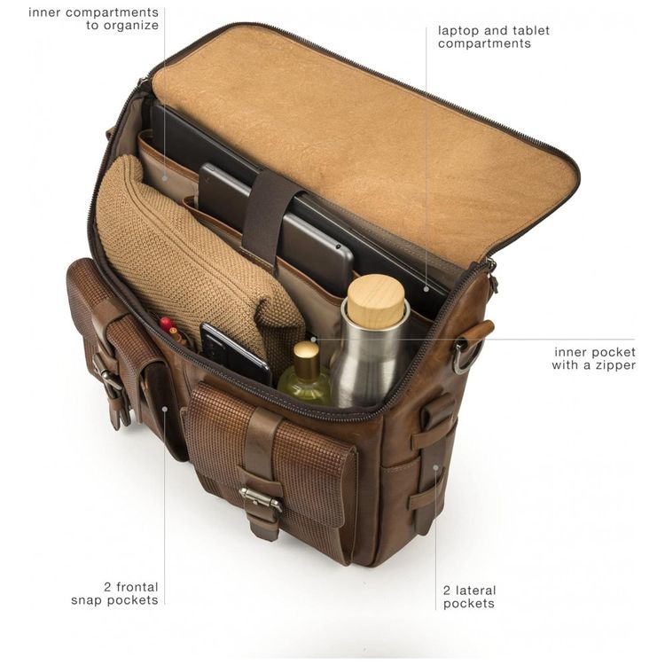 Bolsa-Maleta-de-Couro-Masculina-para-Laptop-VELEZ-Marrom-foto-4