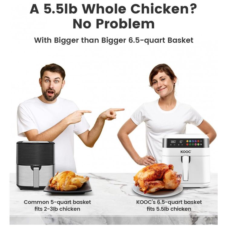 Fritadeira-Eletrica-AirFryer-6.5L-com-Painel-Digital-e-Livro-foto-3