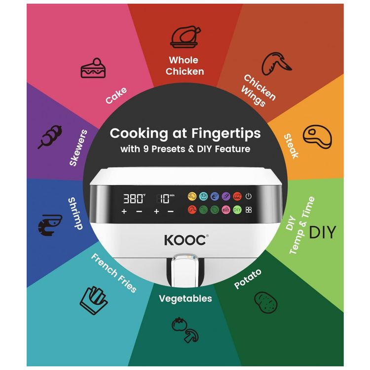 Fritadeira-Eletrica-AirFryer-6.5L-com-Painel-Digital-e-Livro-foto-4