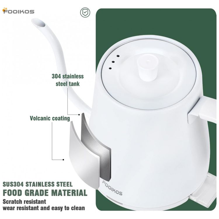 Chaleira-Eletrica-800mL-em-Aco-Inoxidavel-1000W-Branca-foto-1