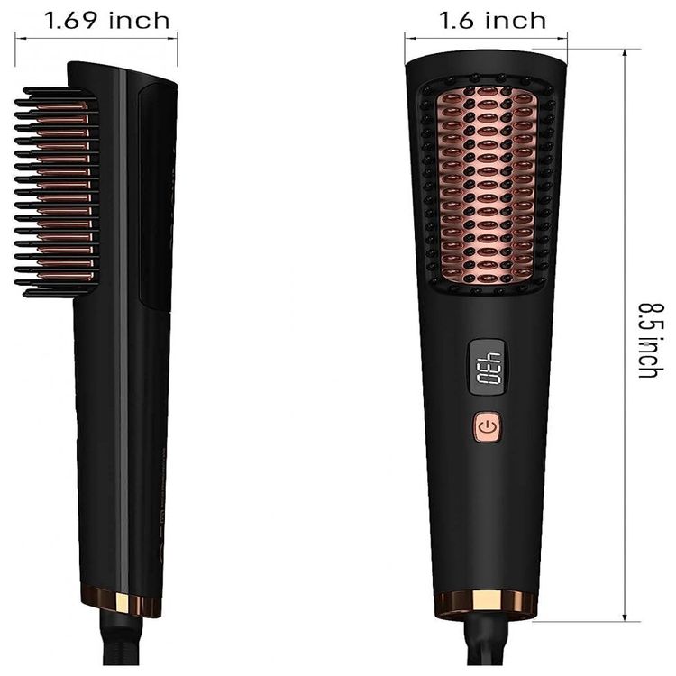 Escova-Alisadora-Eletrica-com-5-Configuracoes-de-Temperatura-foto-3