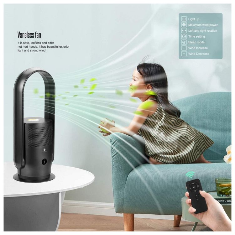 Ventilador-de-Torre-Taylor-Swoden-com-Filtro-HEPA-Controle-foto-3