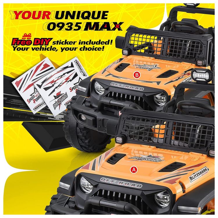Carro-Eletrico-Infantil-a-Bateria-24V-2-Assentos-com-3-foto-4